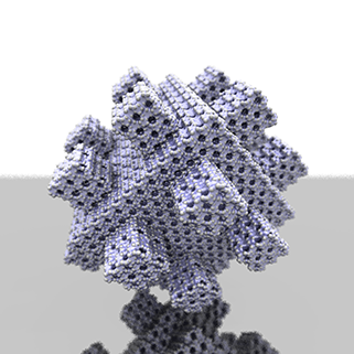 Finned zeolite catalysts diagram